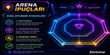 Slotime arena savaşı taktikleri ve stratejileri
