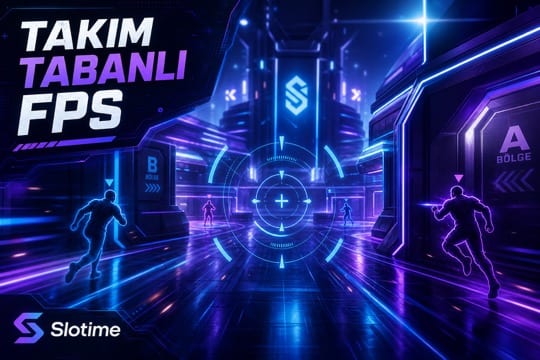 Slotime FPS oyunları - Takım tabanlı birinci şahıs nişancı karşılaşmaları
